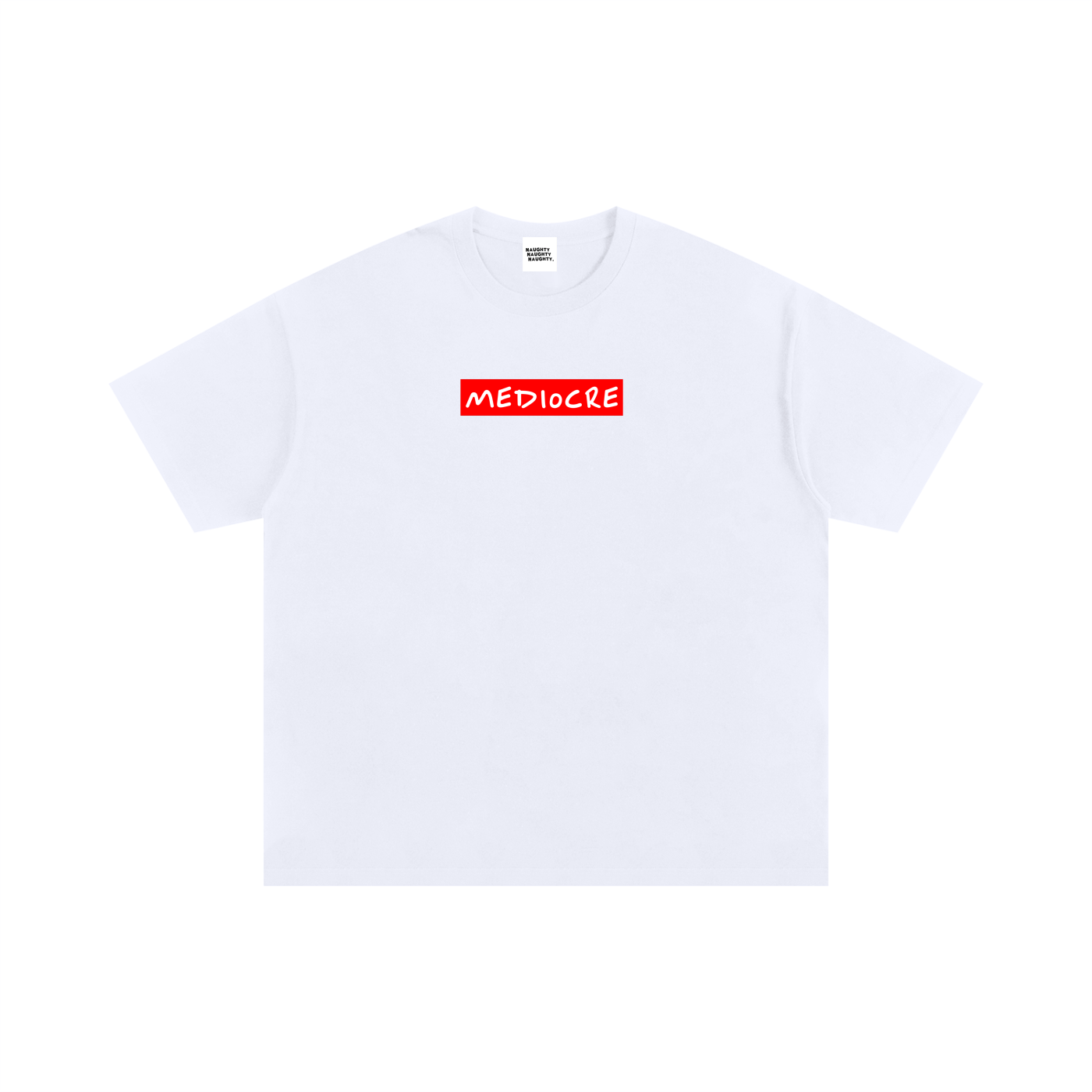 Mediocre - Unisex Oversized Cotton T-Shirt