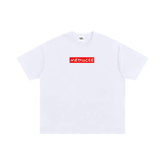 Mediocre - Unisex Oversized Cotton T-Shirt
